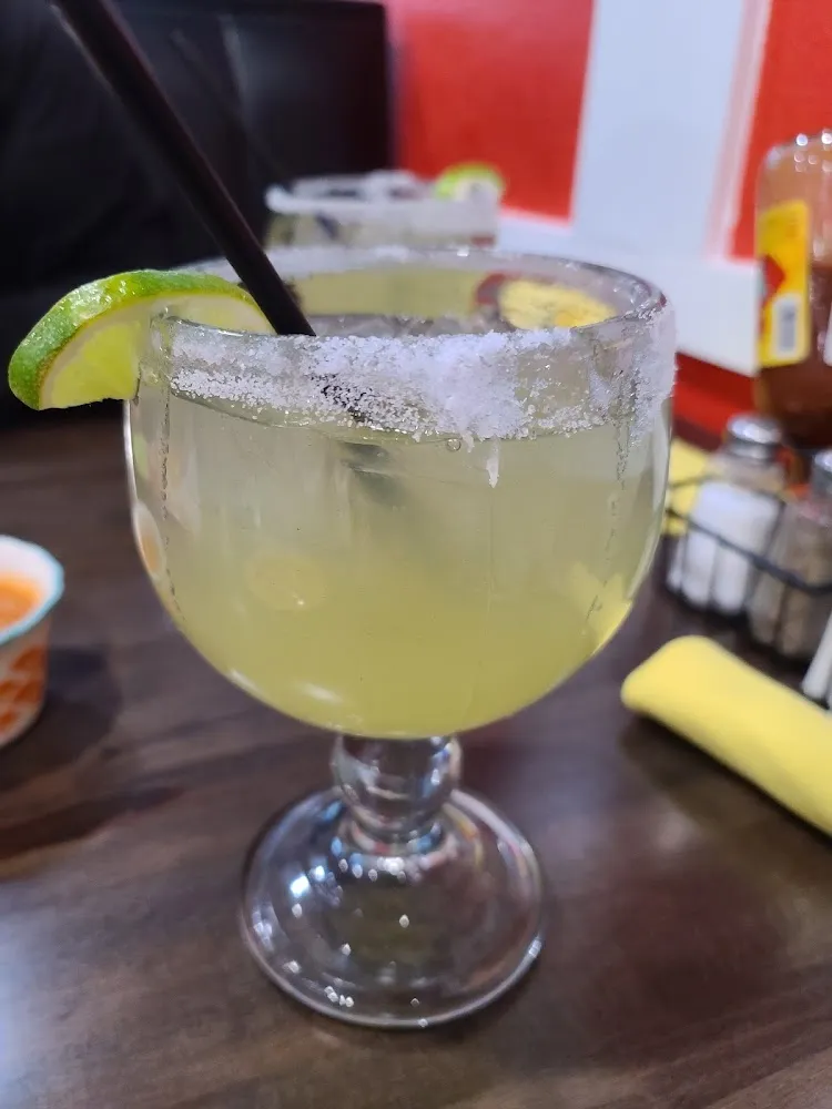 Lime Margarita on the Rocks