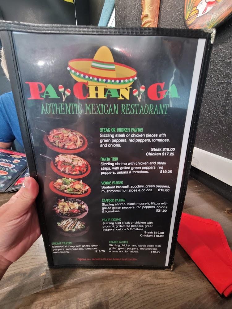 Pachanga Mexican Restaurant Menu image 3